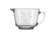 Anchor Hocking 2L 8-Cup Glass Batter Bowl Kitchen Baking Measuring Jug Clear