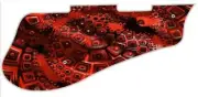 Pickguard Pick Guard 5120 Graphical Graphic Guitar Pattern 3