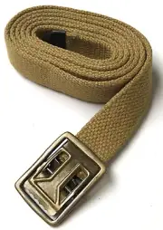 WWI WWII US ARMY M1910 BREECHES TROUSERS WAIST BELT-SIZE 1, FITS 28-38 IN WAIST