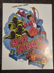 Cliff Hanger - Stern - ORIGINAL NOS Promo Arcade Advertising Flyer