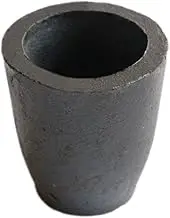 OTOOLWORLD 1KG Clay Graphite Crucible Foundry Cup Furnace Torch Melting Casting Refining Gold Silver Copper Brass Aluminium Lead Zinc and Alloys 100ml
