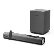 2.1 CH Sound Bars for TV with Subwoofer Bluetooth Deep Bass Soundbar for TV PC