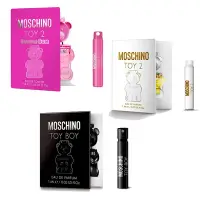 在飛比找Yahoo奇摩購物中心優惠-*MOSCHINO 熊芯未泯2 +TOY BOY+泡泡熊 (