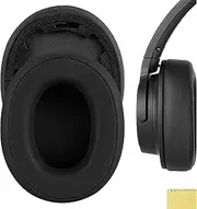 Geekria QuickFit Replacement Ear Pads for Audio-Technica ATH-SR50BT (Not Compatible with ATH-SR5BT) Headphones Ear Cushions, Repair Parts (Black)
