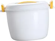 [Garneck] Microwave Rice Cooker and - 2-in 1 Plastic Pasta and Rice Cooker for Cooking Ideal for Noodles and Oatmeal Portable Food Container for Home and