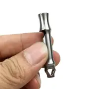 Ultralight Titanium Whistle Loud Sound for Outdoor Activities & Emergencies