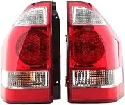 Tail Lights ，Compatible For Mitsubishi Pajero 2003 2004 2005 2006 Rear Lights Turn Signal Lamp Rear Brake Lamp Driving Lights(Left and Right)