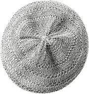 [DEARMAMY] Beret Hat Ladies Hats Bucket Hat Sun Hat Buret Cotton Hat Hat Beret Beanie Woven Beret Hat Beret Hats Beret Hat Women Gilligan Cap Classic Beret UV Hat Khaki