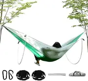 jopiuieo Outside Hammocks for Adults | Portable Adults Camping Hammock,Waterproof Nylon Garden Yard Outdoor Supplies for Camping Climbing Beach Hiking