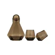 3pc Tempa Jaxon Geometric Espresso Carafe/Tumbler Drinking Set