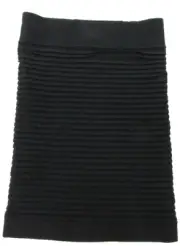 BCBG Generation Black Striped Womens Tube Skirt Size:XS/S Made in USA PEE3C340