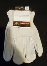 CORDOVA LEATHER FLEECE LINED GLOVES LG