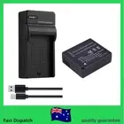 King Battery & Led Charger For Panasonic Lumix DC-TZ90 DC-TZ95 DC-GX9 DMW-BLE9 E