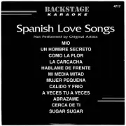 BACKSTAGE KARAOKE CD+G BS4717 CDG CLASSIC SPANISH SONGS SELENA JULIO y MAS cdg