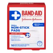 Band-Aid small non-stick pads triple layer 3.8cm x 5 cm (1.5 in x2 in)