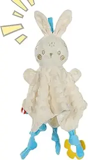Baby Security Blanket - Cute Lion Bunny Soothing Towel Snuggle Toy,Interactive Baby Sleeping Soother, Baby Lovey Blanket for Sleeping and Relaxing