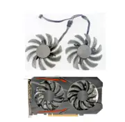 Cooler Fans For Gigabyte GTX1050Ti 1050 RX550 RX560 Graphics Card 75mm 4Pin