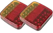 Magnetic Wireless LED Trailer Rear Taillight Signal Warning Brake Lamp For Caravan RV Camper Lorry Truck Truck Tail Light