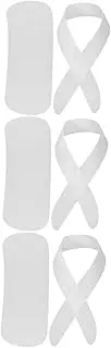 [TOGEVAL] 3sets Japanese Kimono Collar Core Belt Board Arch Cut Design for Elegant Look for Weddings Cosplay and Special Occasions Lightweight Comfortable Clothing Accessory