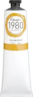Gamblin 6780G 1980 Oil Paint, Yellow Ochre, 150ml