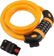 NAMOARLY Security Lock for Bicycles Electric Scooters and Motorcycles Lightweight Portable and Versatile Theft Protection Orange
