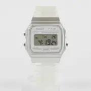 CASIO F-91WS-7JH Digital Quartz resin glass White transparent