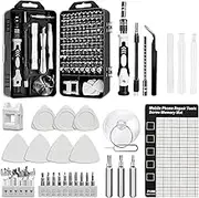 138-in-1 Precision Screwdriver Set, Xkimos Magnetic Bit Tool Kit for Hand Tools, 110 Precision Screwdriver Bits,Mini Screwdriver Set, Small Screwdriver Set for Electronics, Camera,Phones,Computers,PC