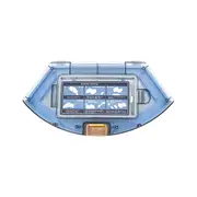 Dust Container Tank for Exvac660 EXVAC680S 880 for X500 Pro Vacuum Cleaner Dust Box ,Small Suction