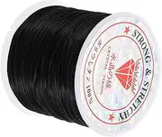 Ipetboom 1 Roll Invisible Elastic Thread for Hair Extensions Wigs and Braids Durable String for Hairstyling and Jewelry Making Comfortable Fit