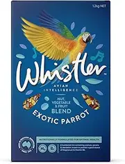 Whistler Exotic Parrot Gourmet Blend with Fruit, Nut, Vegetable and Herb Superfoods 1.2 Kg