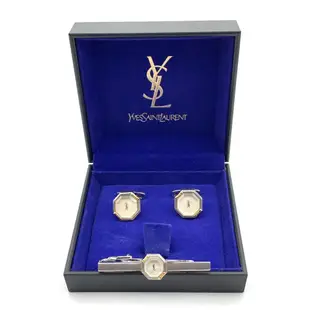 Yves Saint Laurent 12-465-30744 鈕扣和領帶夾