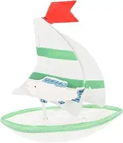 LIFKICH Mediterranean Style Sailing Ship Model Kit Model Boat Kit Decorative Nautical Boat