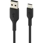 Belkin BoostCharge 1.01 m USB-C/USB-A Data Transfer Cable - 1 Pack - Cable for Smartphone, Tablet, Notebook, AirPods Pro, iPad Air, iPad mini, iPad -