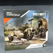 Mega Construx FMG16 CALL of DUTY Legends: Checkpoint Charge Motorcycle NIB