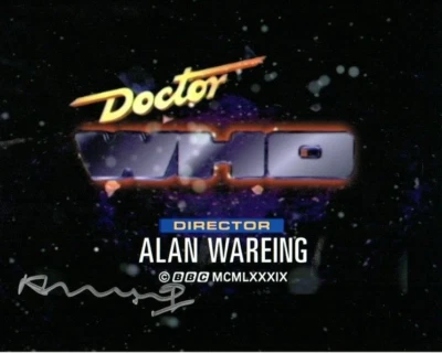 Doctor Who Autograph: ALAN WAREING (Survival) Signed Photo