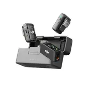 DJI Mic 2 Wireless Lavalier Microphone Noise Cancelling 48kHz 32-bit