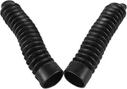 HAWILLOSCH 1 Pair Motorcycle Shock Absorbing Dust Jacket 16 Sections 260 * 30mm Front Fork Cover Shock Boot Motorcycle Accessories