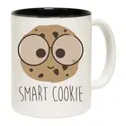 Smart Cookie Biscuit Novelty Funny Coffee Cup Mugs Mug GIFT BOXED BOXED