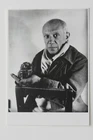 Michel Sima: PABLO PICASSO and the Owl , Art-Postcard NEW