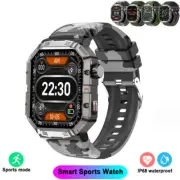 Military Smart Watch for Men(Answer/Make Calls) Rugged Tactical Fitness