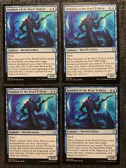 4x Sentinel of the Pearl Trident | NM | Dominaria | MTG Magic The Gathering
