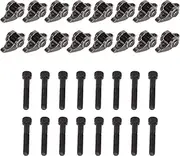 Grcfumo Rocker Arm Trunnion Kit, Rocker Arms and Bolts, Rocker Arms Bolts with Trunnion Fit For LS1 LS2 LS6 LR4 Vortec 5300 LM7 L59 LM4 L33 LQ4 LQ9 4.8 5.3 5.7 6.0 Engines