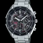 Casio Men's Edifice EFR570DB-1AV Chrono Stainless Steel Watch