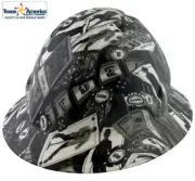 Las Vegas Route 66 Design Full Brim Hydro Dipped Hard Hats