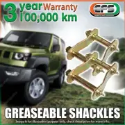 Rear EFS Greaseable Leaf Springs Swing Shackles for Mazda BT-50 2006 - 10/2011 (for: Mazda)