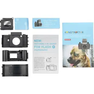 【Lomography】Konstruktor 35mm 單鏡反光相機套裝(底片相機 復古相機 膠卷相機 135軟片 閃光燈)