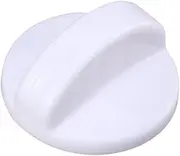 POPETPOP Plastic Washer Dryer Selector Control Knob White Timer Replacement for Washing Machine Fits Various Models Compact Easy Installation