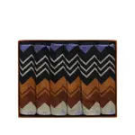 [Missoni Home] Missoni Home Giacomo Towel Set (set Of Six) ONE SIZE BLACK
