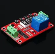 12V Multifunctional Relay Module PLC Delay Timer Switch Self-Lock Home Automatio