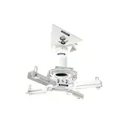 QualGear Pro-AV QG-KIT-VA-3IN-W Projector Mount Kit Accessory Vaulted Ceiling...